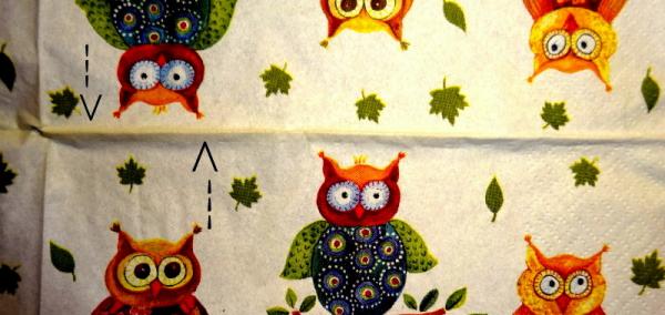 056 Owls - 3-ply (weiß / 2nd-Choice) - Atelier